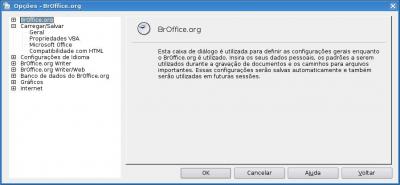 Linux: Configurando OpenOffice para salvar arquivos no formato ( .doc ), ( .xls ) e ( .ppt ) automaticamente.