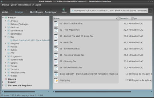 Linux: Ripando CDs 
de audio no Debian e derivados