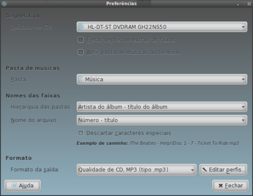 Linux: Ripando 
CDs de audio no Debian e derivados