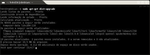 Linux: Snapshots de 
pacotes para o Debian