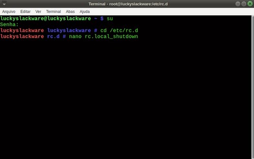 Linux: Configurando o Slackware para limpeza automtica da pasta  /tmp