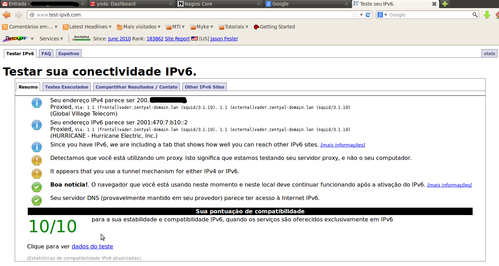 Linux: A Ferramenta Nagios Aplicado a IPv6