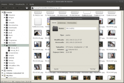 Linux: Recuperao de Dados com o PhotoRec