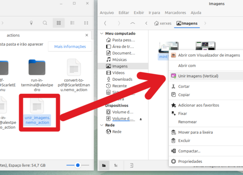 Linux: Turbinando o Linux Mint: o poder das Nemo Actions