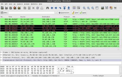 Linux: Wireshark