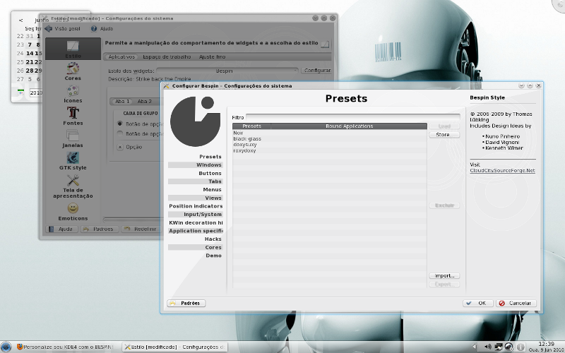 Personalize seu KDE4 com o Bespin [Dica]