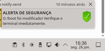 Linux: Algu�m mexeu no meu boot?!