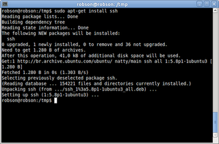 Linux: Utilizando SSH