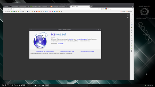 Linux: Iceweasel 14 no Crunchbang