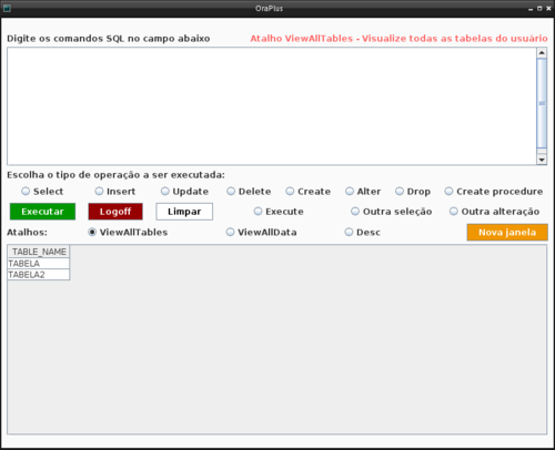 Linux: OraPlus - Simples gerenciador para o banco de dados Oracle