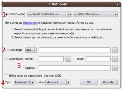 Linux: Boot em Pendrive - Várias Distribuições