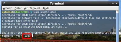 Linux: Removendo o grub2 do ubuntu 9.10 e gozando a vida...