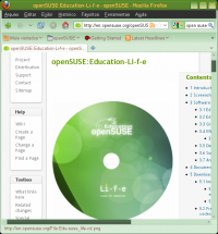 Linux: openSUSE-Education-Li-f-e 11.3. Excelente distribuio para uso Educacional, Tcnico e Cientfico.