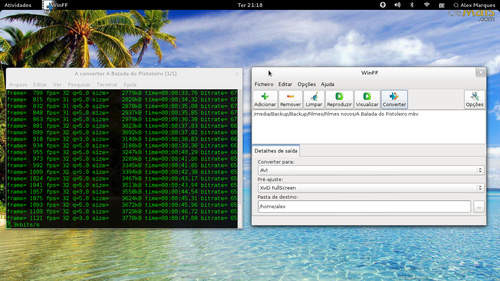 Linux: Conversor de vídeo em Debian Wheezy 7.8 