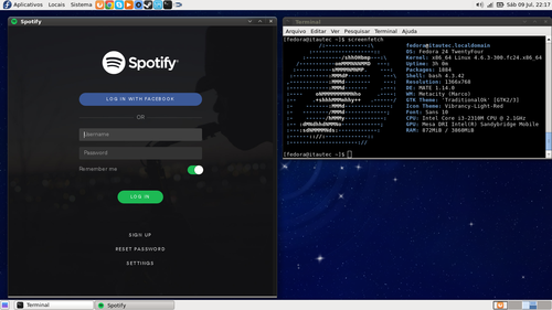Linux: Instalando Spotify no Fedora 24