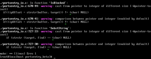 Linux: Instalando PortSentry 1.2 no CentOS 7, missão quase impossível :D