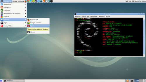 Linux: Instalando Opera no Debian 9 Stretch