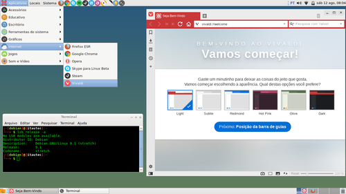 Linux: Instalando Vivaldi no Debian 9 Stretch