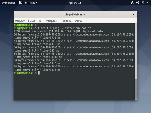 Linux: Executar comandos Linux com o timeout