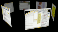 Linux: Efeito 3D (cubo) no Fluxbox