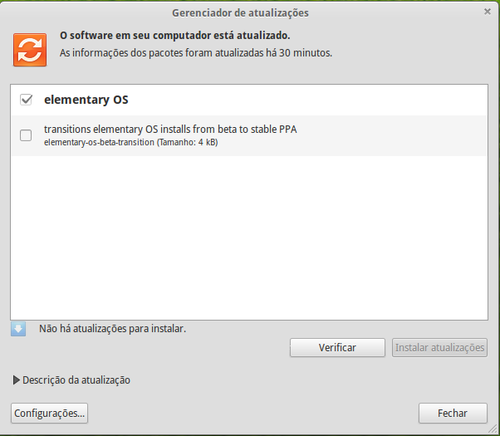Linux: elementary OS: Habilitando repositórios estáveis