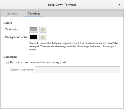 Linux: Instalando o Drop Down Terminal em Ambiente Grfico GNOME