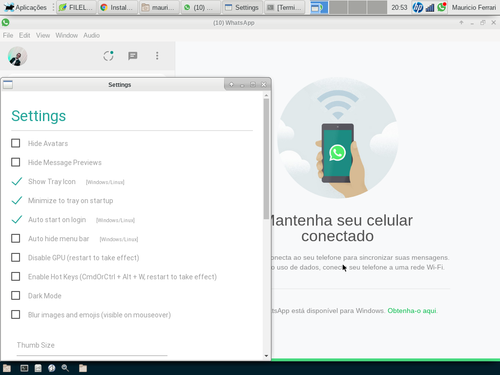 Linux: Instalando o WhatsApp Desktop no Slackware Current 64Bits