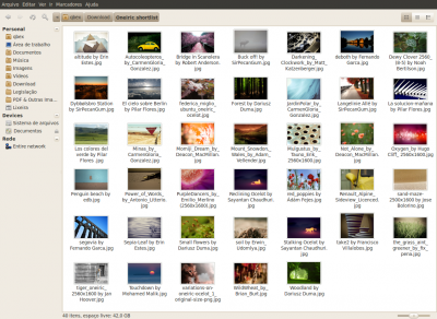Linux: Link para 40 wallpapers listados para integrar o Ubuntu 10.10