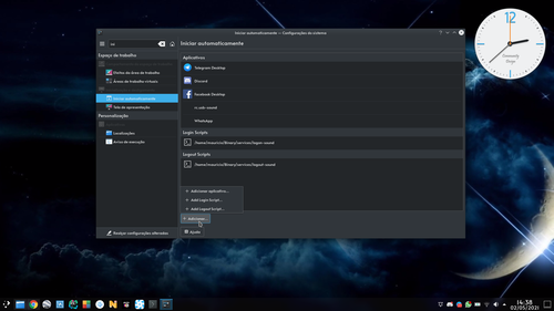 Linux: Inserindo Scripts Durante a Inicializao e o Desligamento do Sistema no KDE