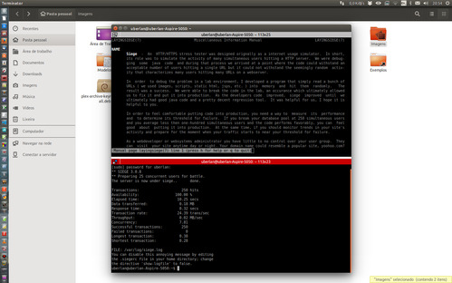 Linux: Testando o desempenho de seu web server com SIEGE.