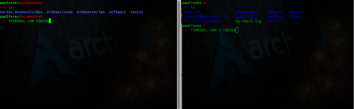 Linux: Utilizando o bashrc para gerenciar a cor do terminal quando a luz noturna est ativa