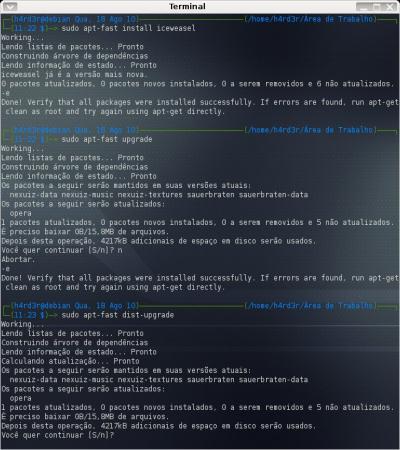 Linux: Apt-Fast PPA e repositório para Ubuntu/Debian e derivados.