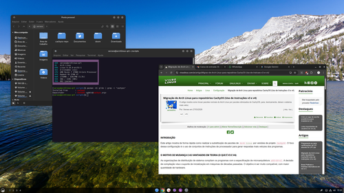 Linux: Arch Linux com repos do CachyOS para otimiza��o ou usar Gentoo?