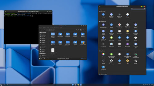 Linux: Instalando o Tema de �cones Tela Circle