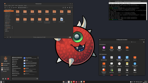 Linux: Aplicar tema e �cones do Ubuntu Cinnamon no Arch Linux sem AUR