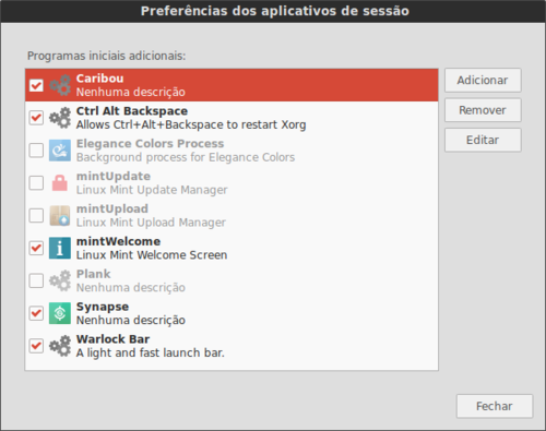 Linux: Autostart no GNOME