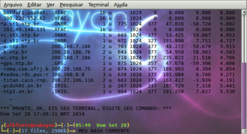 Linux: Bashish -  Modifique 
e configure seu terminal, seu bash