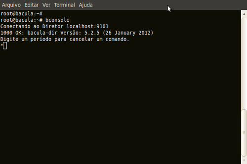 Linux: Bacula no Debian via apt-get