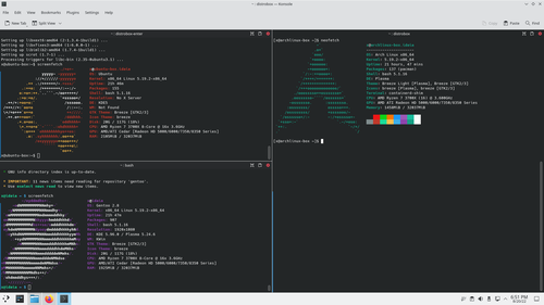 Linux: Instalao do distrobox no Gentoo