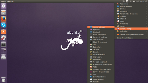 Linux: ClassicMenu Indicator no Ubuntu 13.10