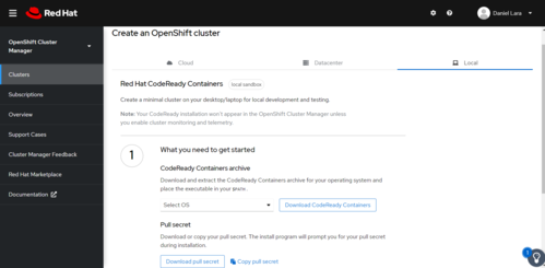 Linux: OpenShift em sua maquina com CodeReady