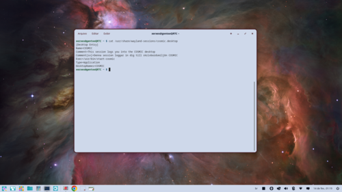 Linux: Instalando o COSMIC DE no Gentoo (systemd)