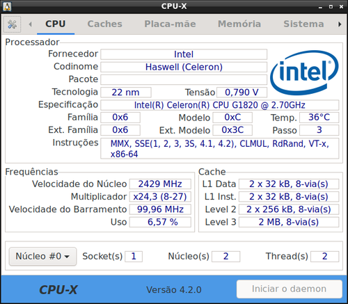 Linux: Instalando o CPU-X no Debian 