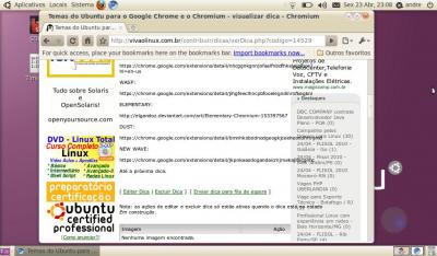 Linux: Temas do Ubuntu para o Google Chrome e o Chromium