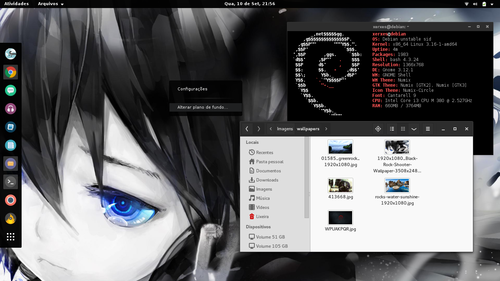 Linux: Instalação do GNOME no Debian Sid