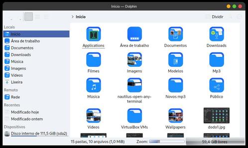 Linux: Instalando o Dolphin e deixando-o 'pretinho' acompanhando o tema escuro do Gnome-Shell