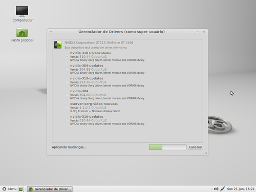 Linux: Instalar drivers NVIDIA no Linux Mint MATE