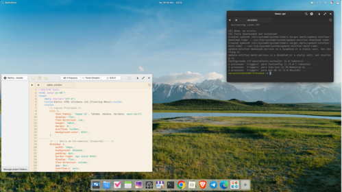 Linux: P�s-instala��o do elementary OS 8.1