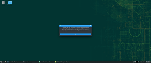 Linux: Erro ao usar o Mailspring no KDE [RESOLVIDO]