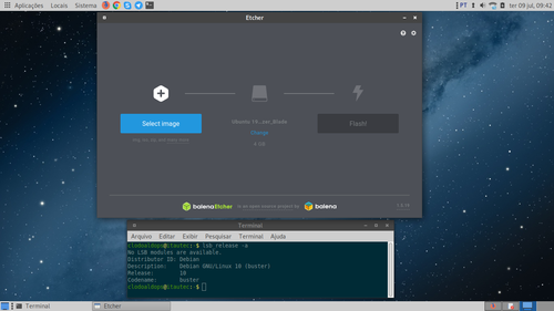 Linux: Instalando o Etcher no Debian 10 Buster